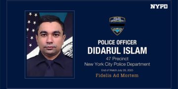 In Memoriam: Officer Didarul Islam