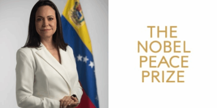 María Corina Machado Awarded Nobel Peace Prize for Democracy Work